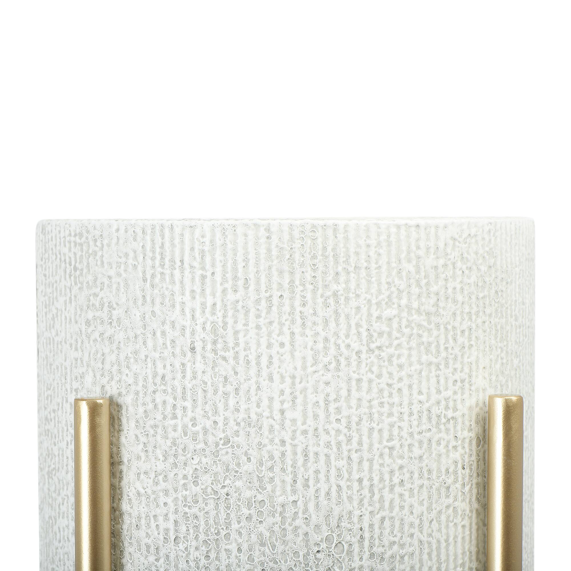 Hello Honey® & Gold Boho Embossed Metal Planters with Stands Set